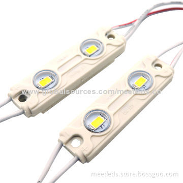 2pcs SMD5730 12V DC Waterproof IP65 Rectangle LED Injection Module Lights with 3-year Warranty
